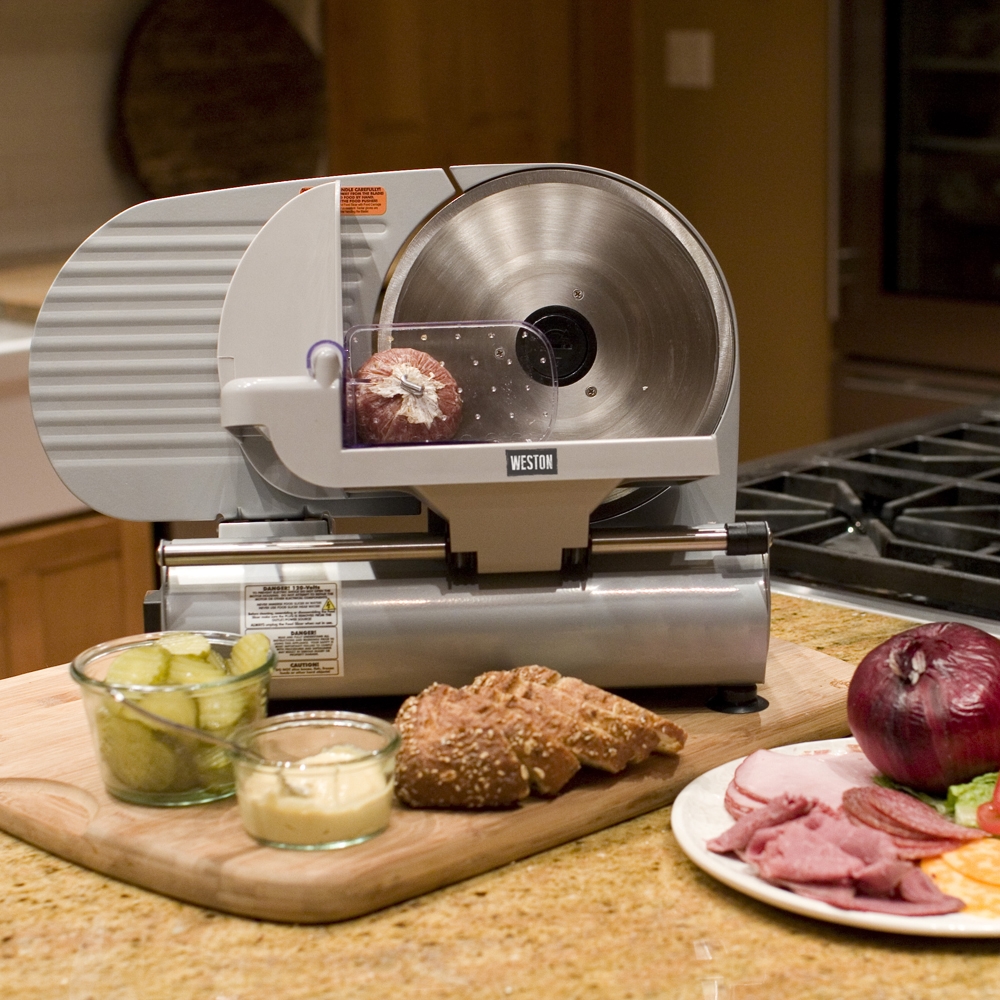 Weston 9" Meat Slicer - 61-0901-W - Weston Brands