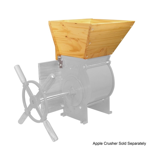 Hopper for Weston Apple Crusher