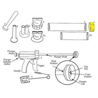 Get parts for Ring Nut, Jerky Guns 37-0505