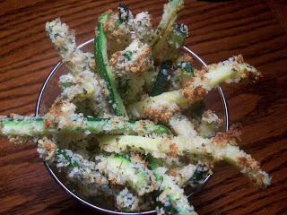 Turkey Day with a Twist: Zucchini Fries with a Weston French Fry Cutter