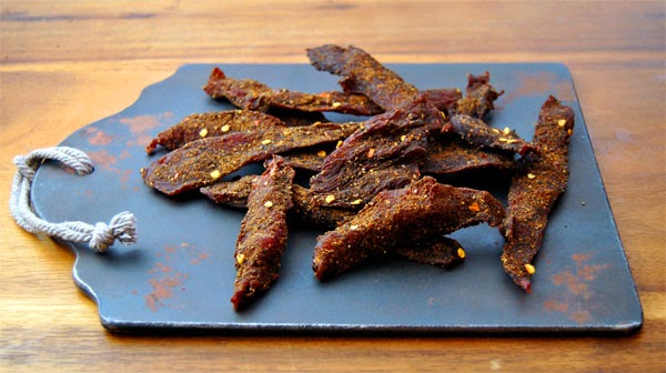 Corned Beef Jerky Made With Bison
