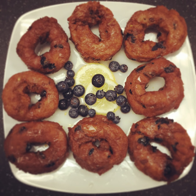 Recipe - Celebrate National Donut Day with Blueberry Donuts