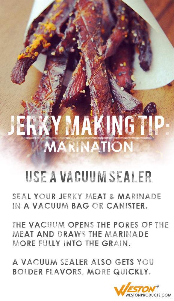 Jerky Making Tip: Marination