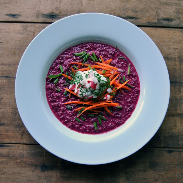 Chilled Beet Soup 
