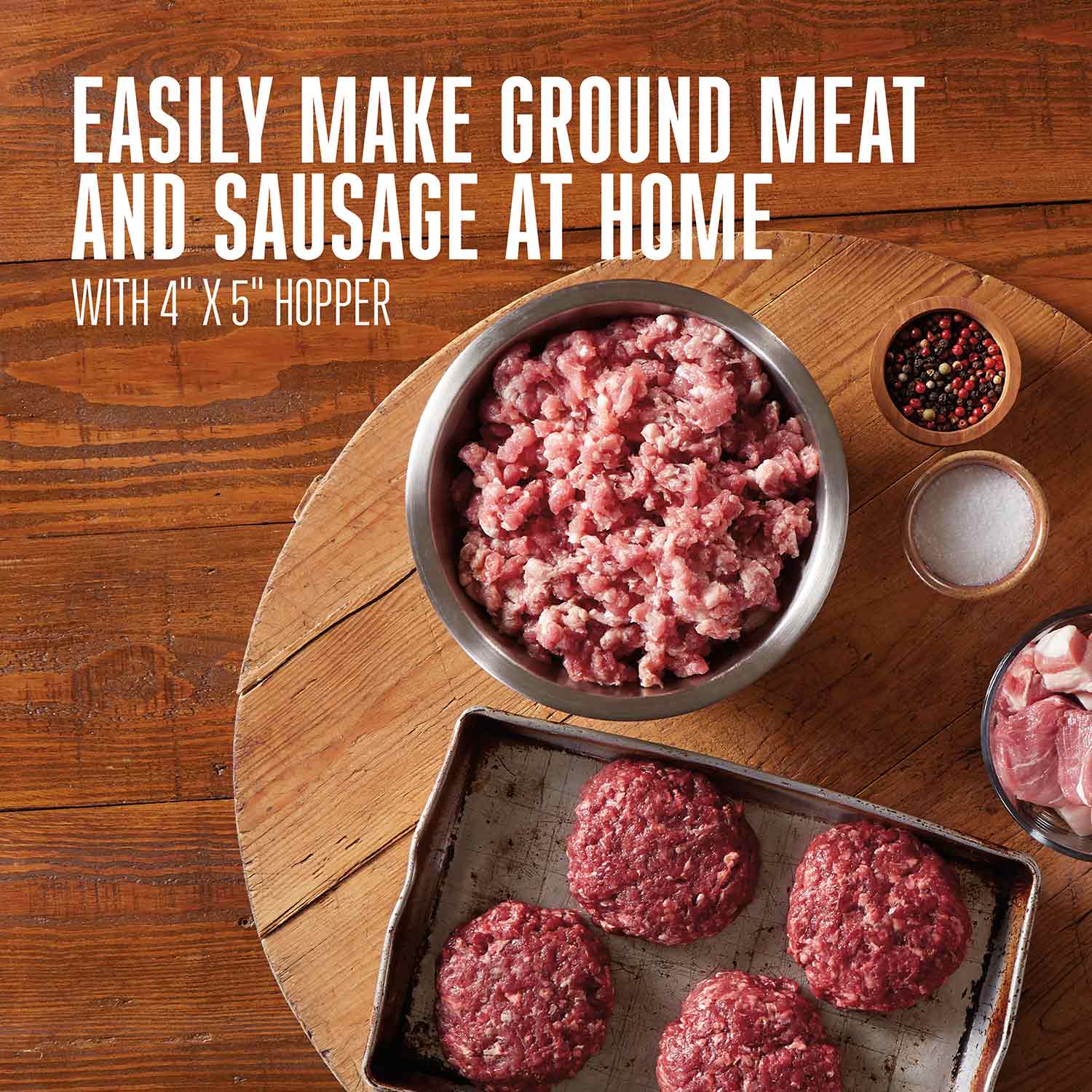Weston® #22 Manual Meat Grinder - 36-2201-W