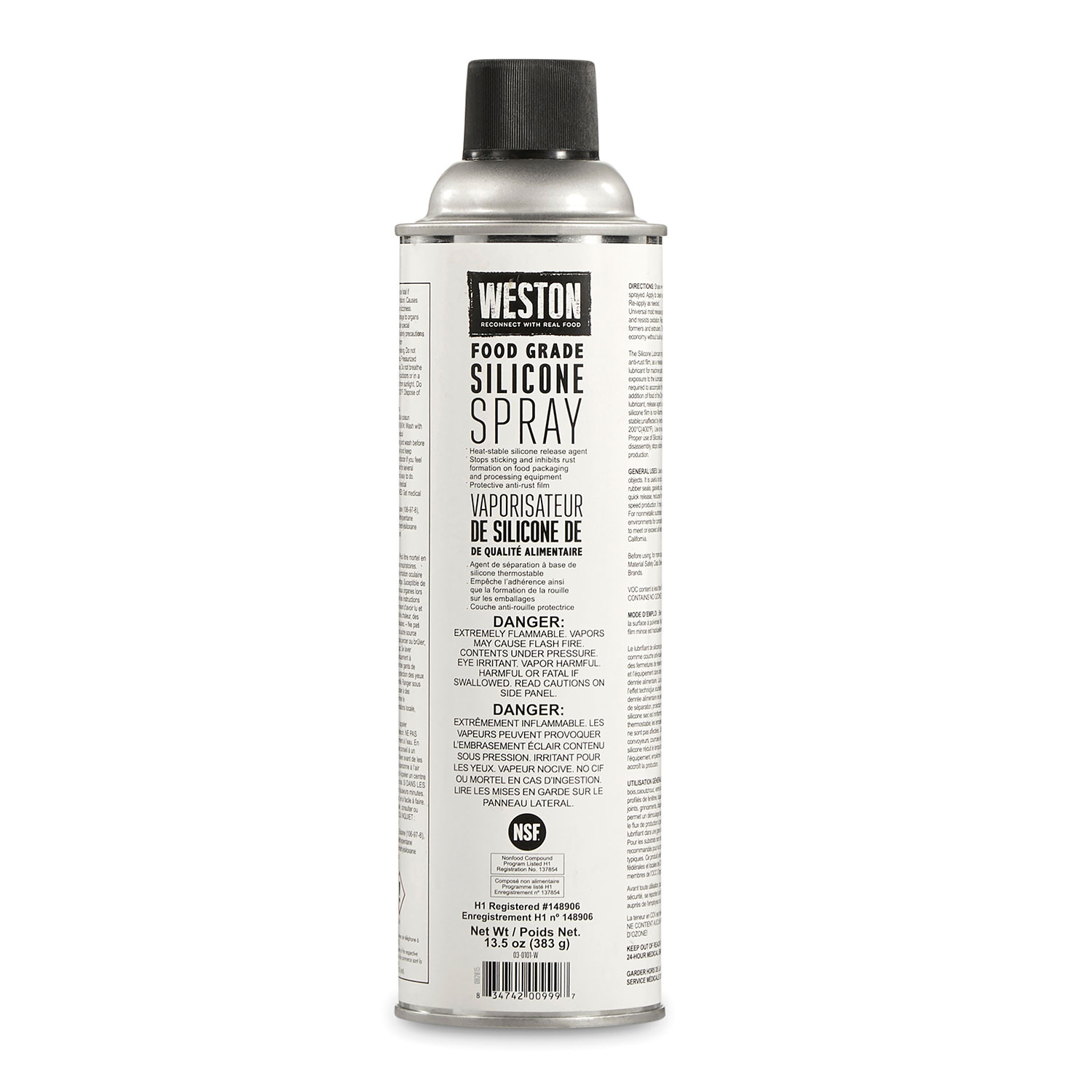 Weston® Food Grade Silicone Spray