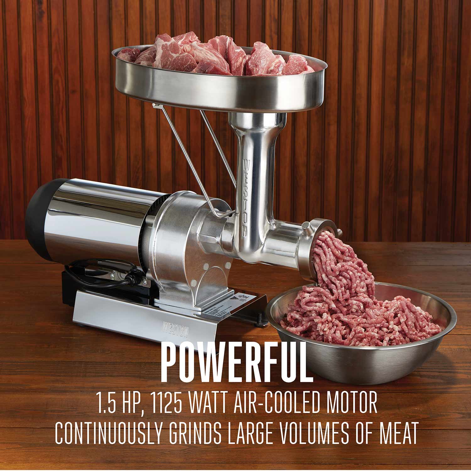 Cabela's Carnivore Grinder 1.5 HP No.32 Commercial Grade Meat Grinder