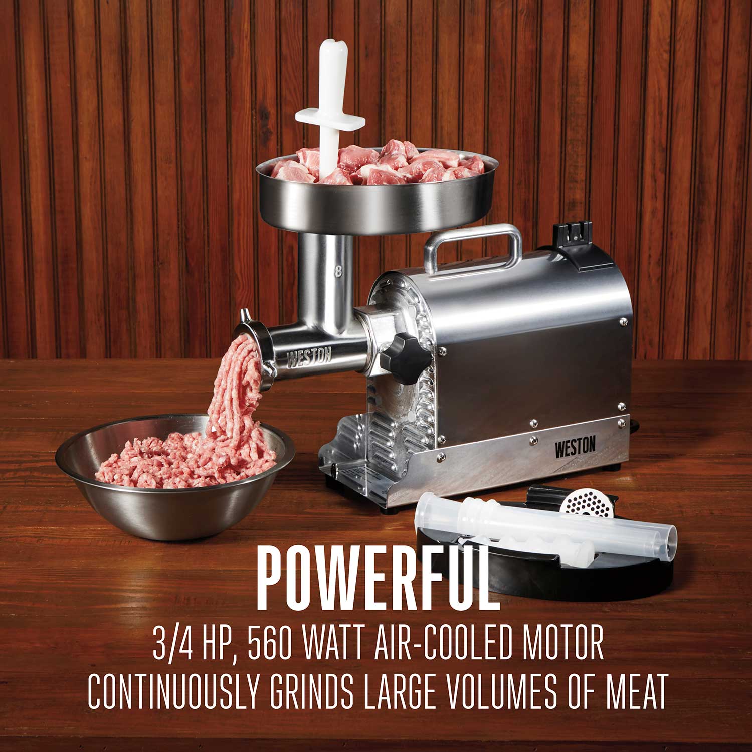 Weston® Pro Series™ #8 Meat Grinder - 10-0801-W