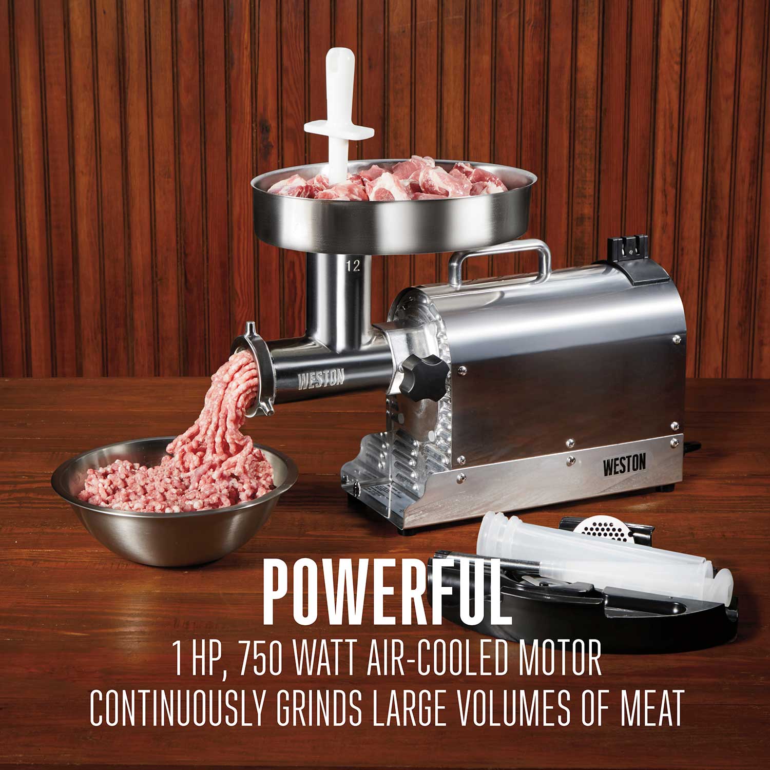 Weston® Pro Series™ #12 Meat Grinder - 10-1201-W