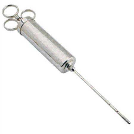 Weston 4oz Marinade Injector (Brass/Nickel) 23-0404-W
