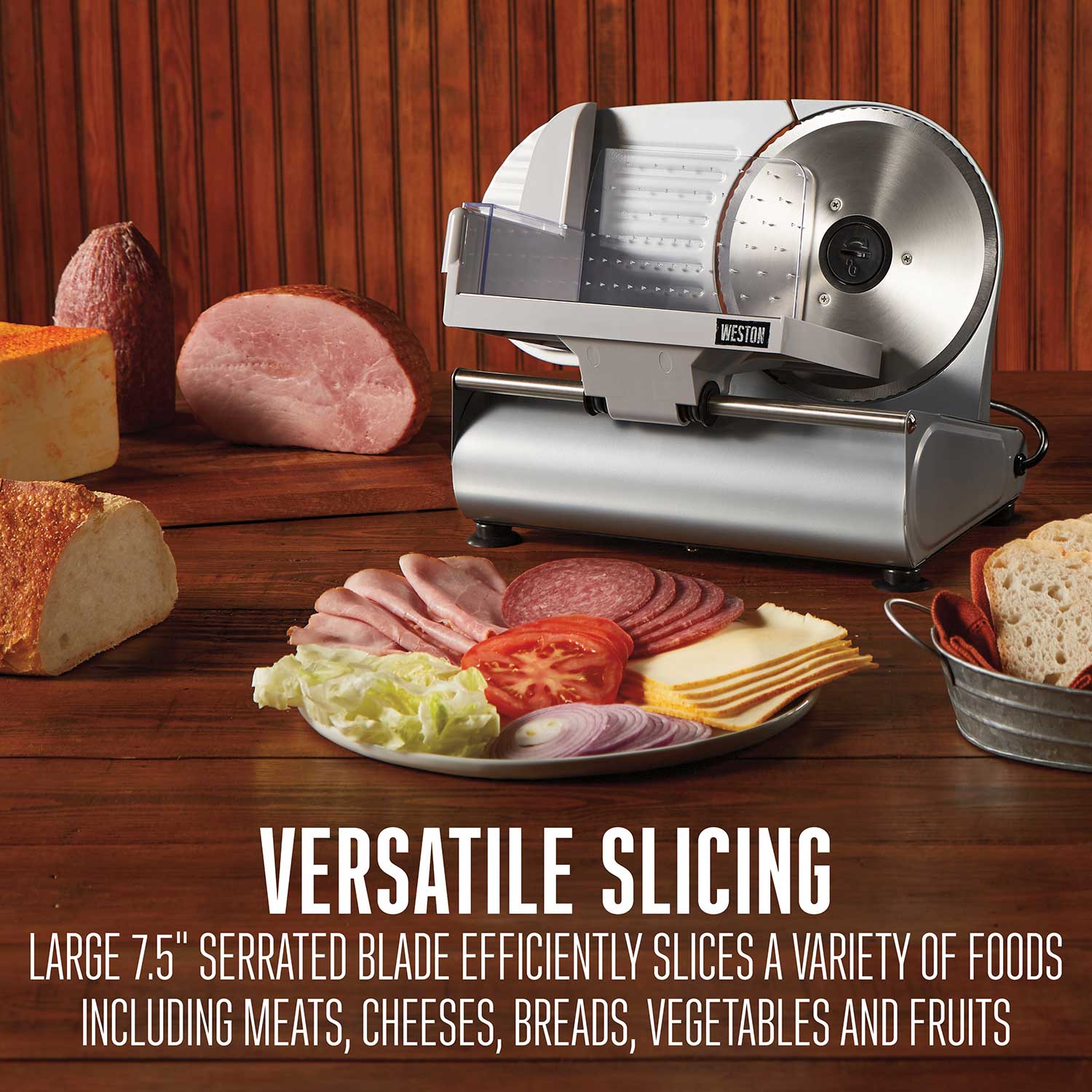 Automatic Meat Cutting Machine Steak Bread Slicing Sausage Bacon