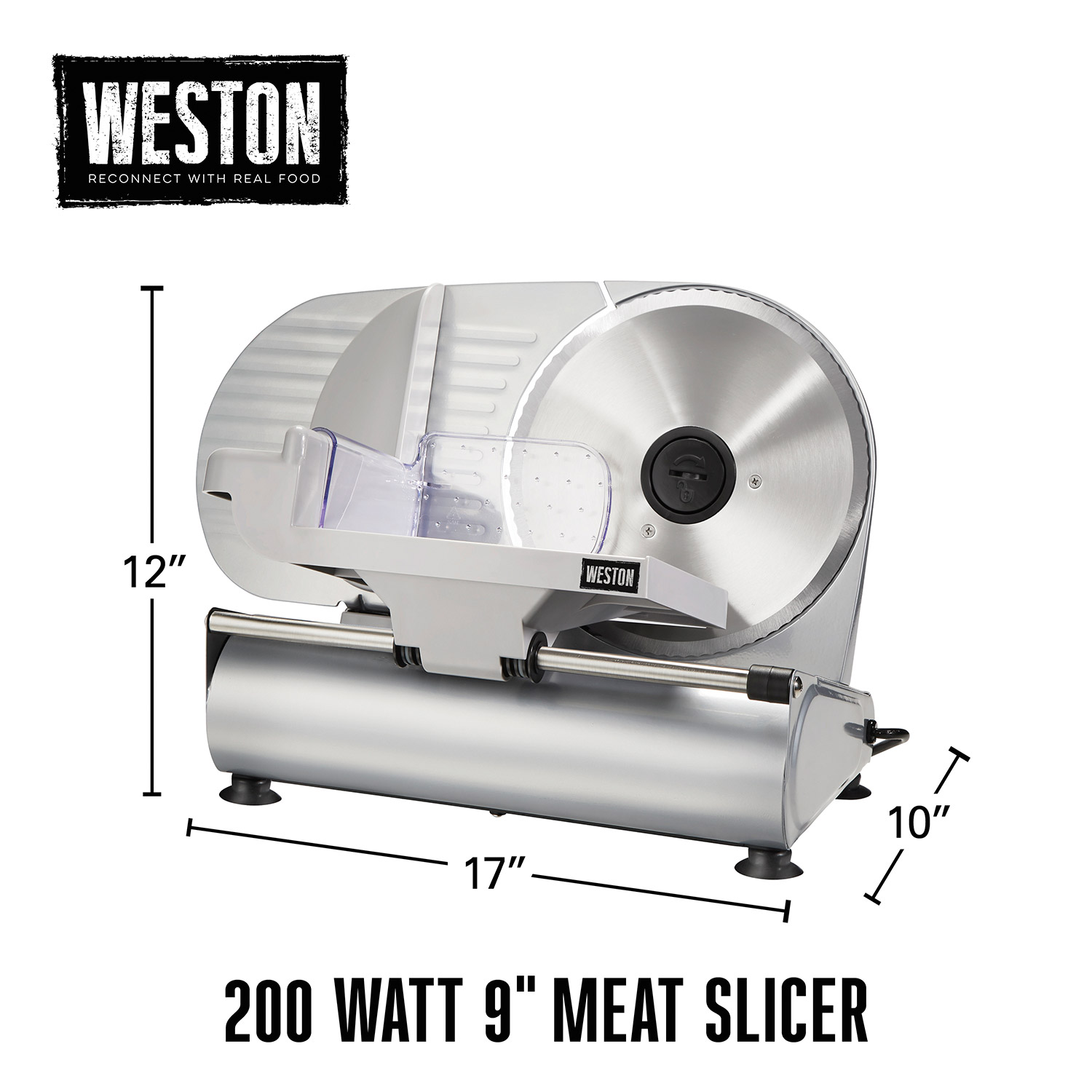 Weston® 9 Meat Slicer - 61-0901-W