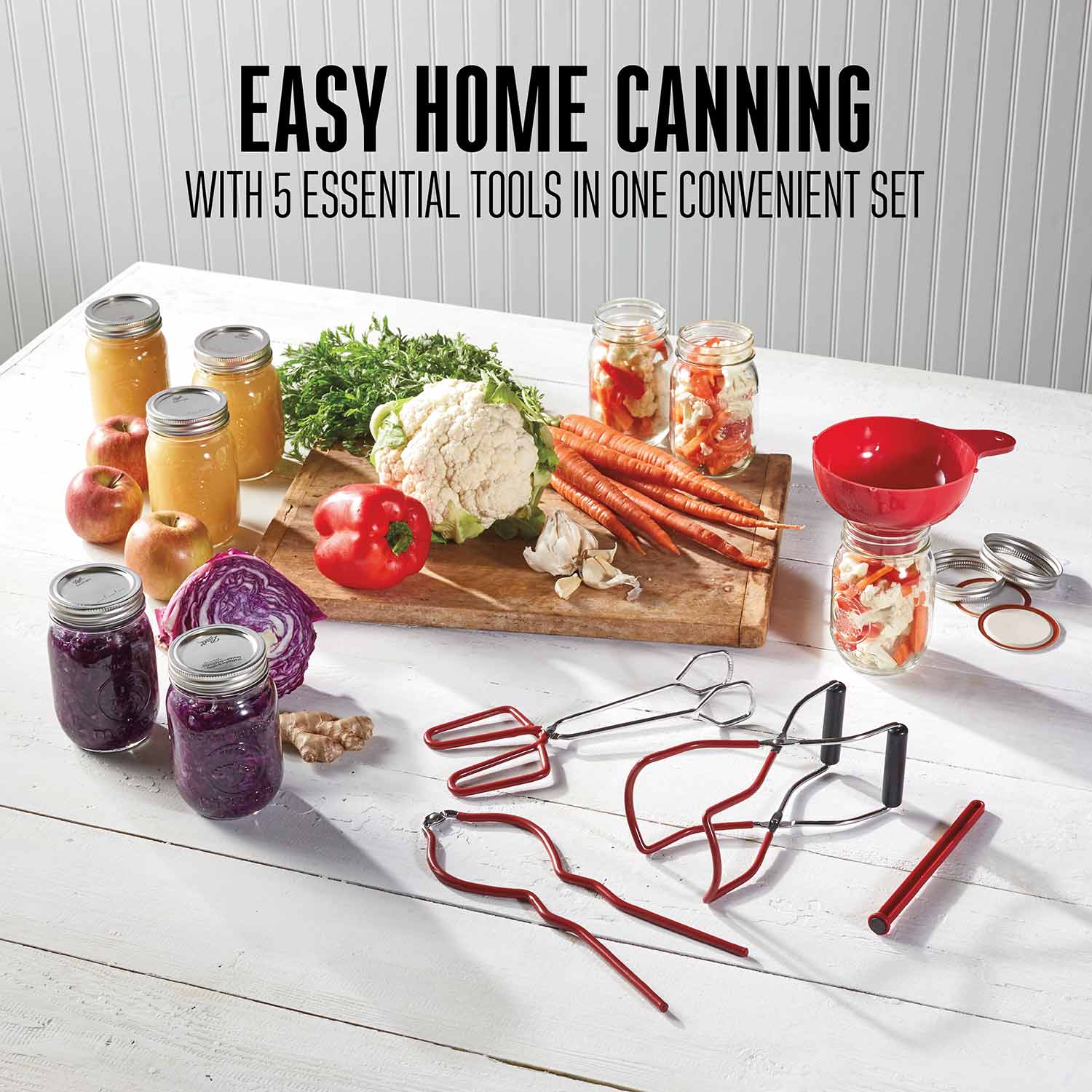 Deluxe 5 Piece Canning Kit - 83-2017-W