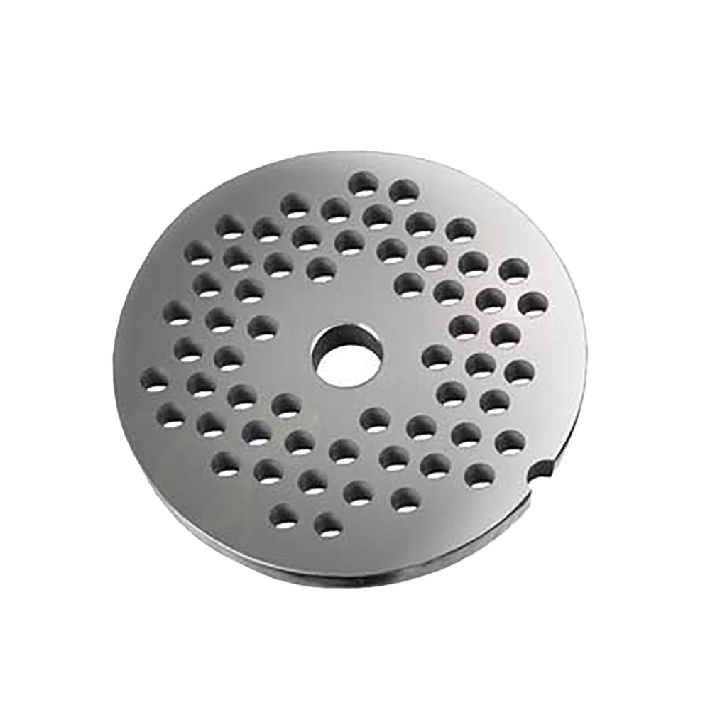 #8 Grinder Stainless Steel Stuffing Plate 28 mm elliptical hole - 29-0804