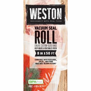 Get parts for Weston® Vacuum Sealer Bags, 8 in X 50 ft Roll (30-0008-W)
