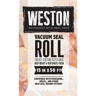 Get parts for Weston® Vacuum Sealer Bags, 15 in x 50 ft Roll (30-0015-W)