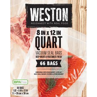 Get parts for Weston Quart 8 x 12 Vacuum Bags (66 count)