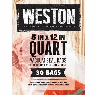 Get parts for Weston Quart 8 x 12 Vacuum Bags (30 count)