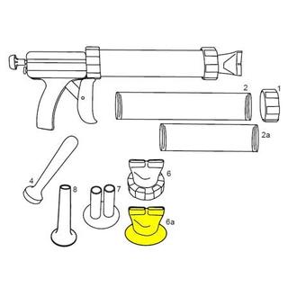 Get parts for Jerky Gun Plastic Double Jerky Strip Attachment 37-0328